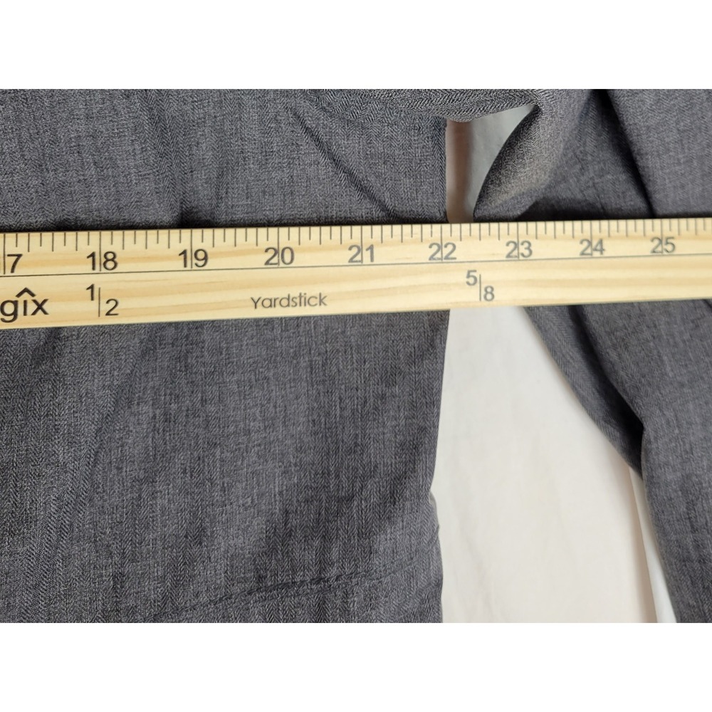 Eddie Bauer WeatherEdge Rain Jacket Gray Heathered Parka Hooded Womens XL - Picture 2 of 11